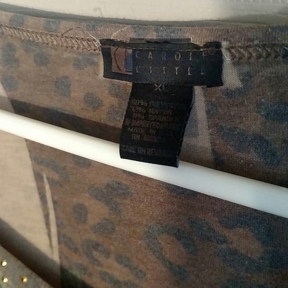 Carol Little Embellished Tunic XL - Picture 2 of 5